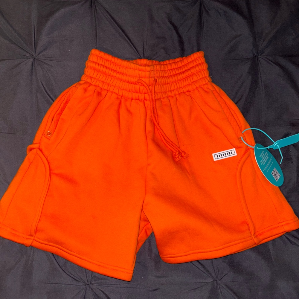 BBX Brand Orange Cotton Shorts